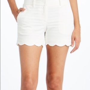 J. Mclaughlin White Petal Shorts